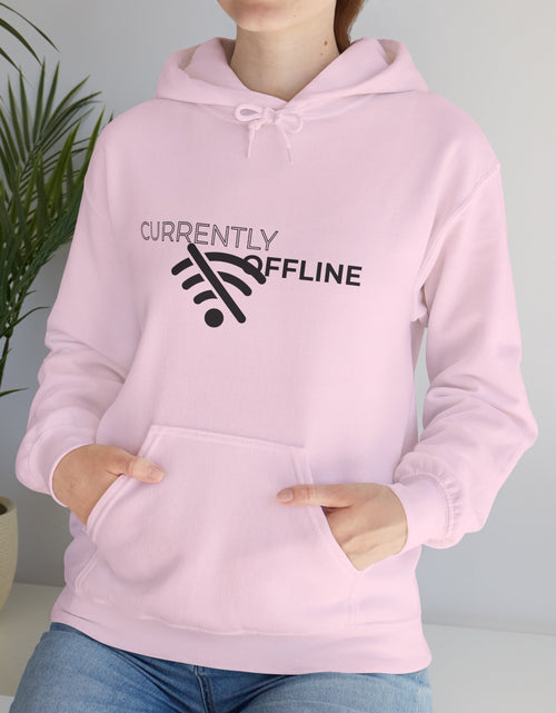Load image into Gallery viewer, Currently Offline Unisex Heavy Blend Hoodie, Cozy Sweatshirt Gift, Casual Loungewear, Relaxed Fashion, Streetwear, Relaxation Apparel
