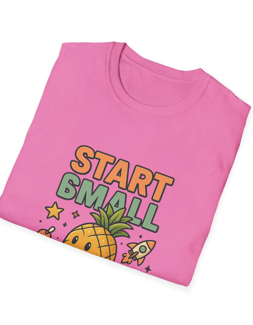 Load image into Gallery viewer, Cute Pineapple Motivational Unisex T-Shirt, Fun Graphic Tee, Inspirational Shirt, Gift for Dreamers, Casual Wear
