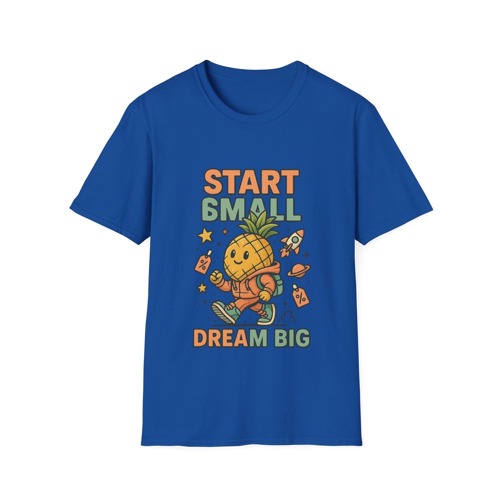 Cute Pineapple Motivational Unisex T-Shirt, Fun Graphic Tee, Inspirational Shirt, Gift for Dreamers, Casual Wear