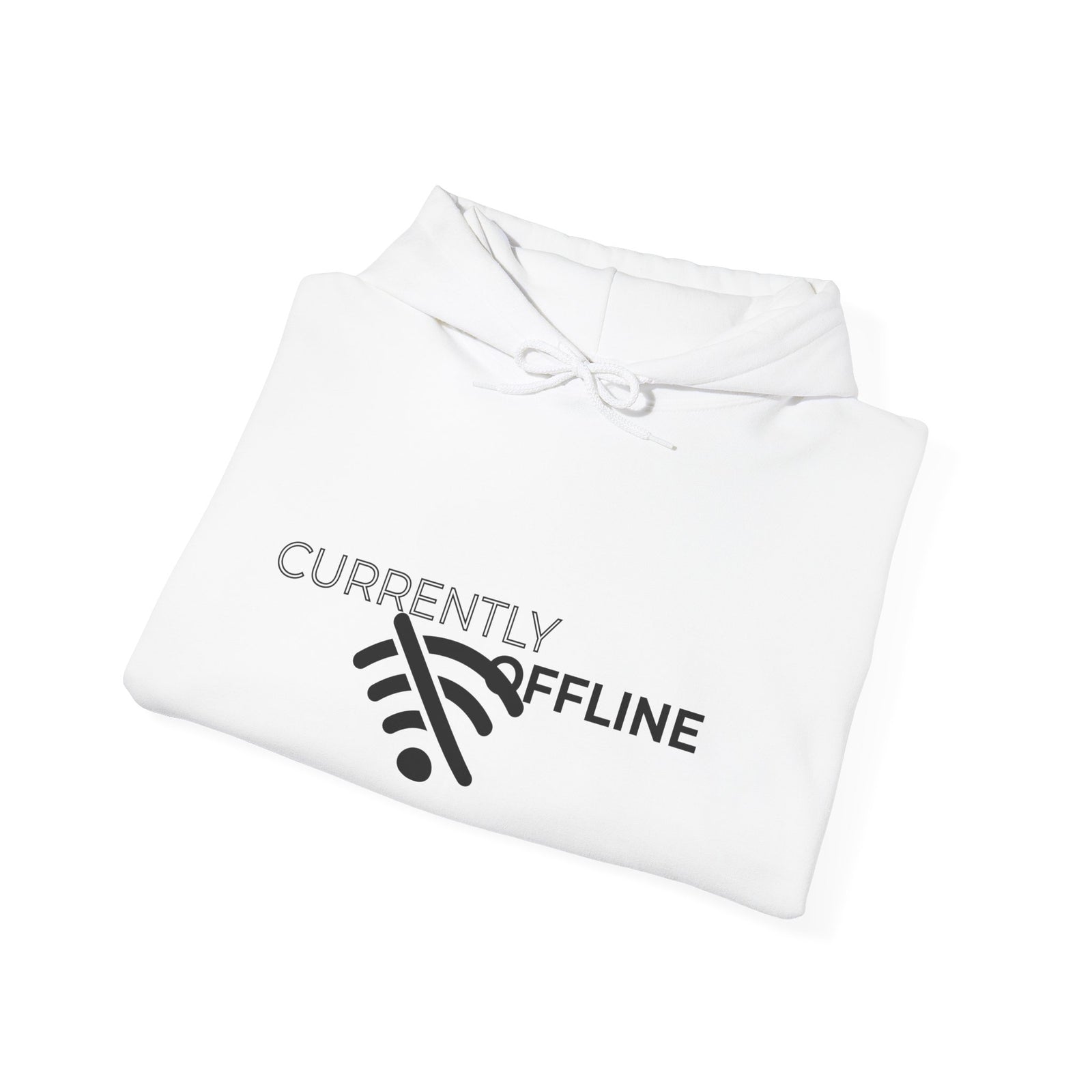 Currently Offline Unisex Heavy Blend Hoodie, Cozy Sweatshirt Gift, Casual Loungewear, Relaxed Fashion, Streetwear, Relaxation Apparel