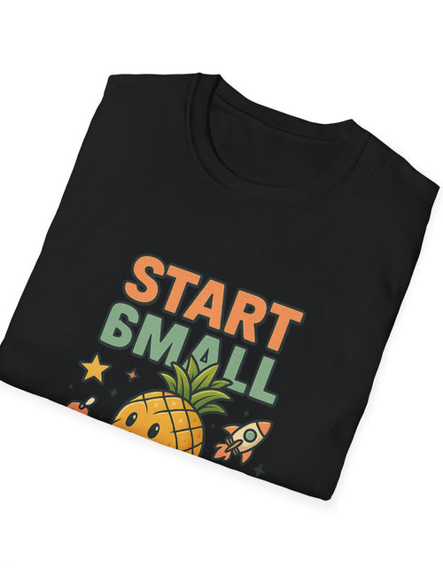 Load image into Gallery viewer, Cute Pineapple Motivational Unisex T-Shirt, Fun Graphic Tee, Inspirational Shirt, Gift for Dreamers, Casual Wear
