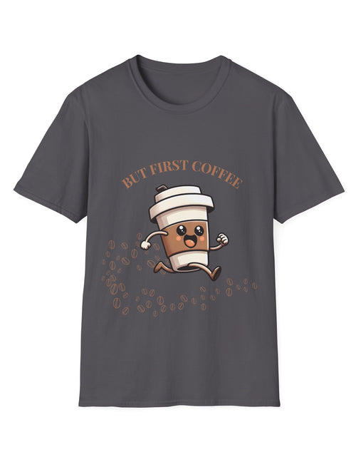 Load image into Gallery viewer, Funny Coffee Lover T-Shirt, Unisex Graphic Tee for Coffee Enthusiasts, Great Gift for Birthdays, Holidays, or Just Because
