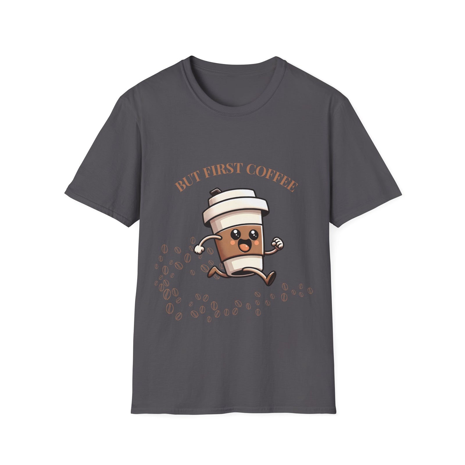 Funny Coffee Lover T-Shirt, Unisex Graphic Tee for Coffee Enthusiasts, Great Gift for Birthdays, Holidays, or Just Because