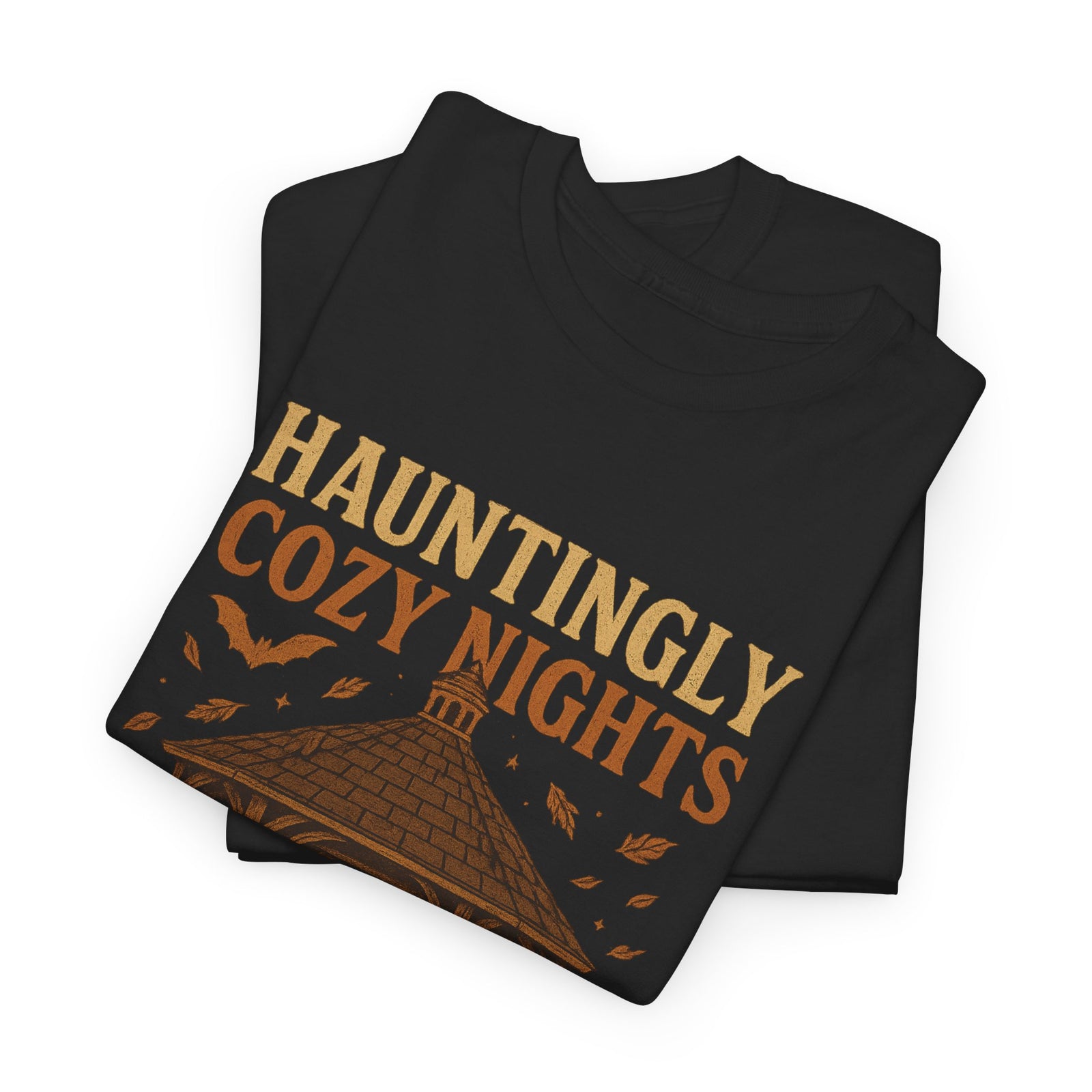 Cozy Halloween Tee, Unisex T-Shirt for Fall, Autumn Layering, Halloween Nights Celebration Shirt, Spooky Vibes, Pumpkin Lovers Gift