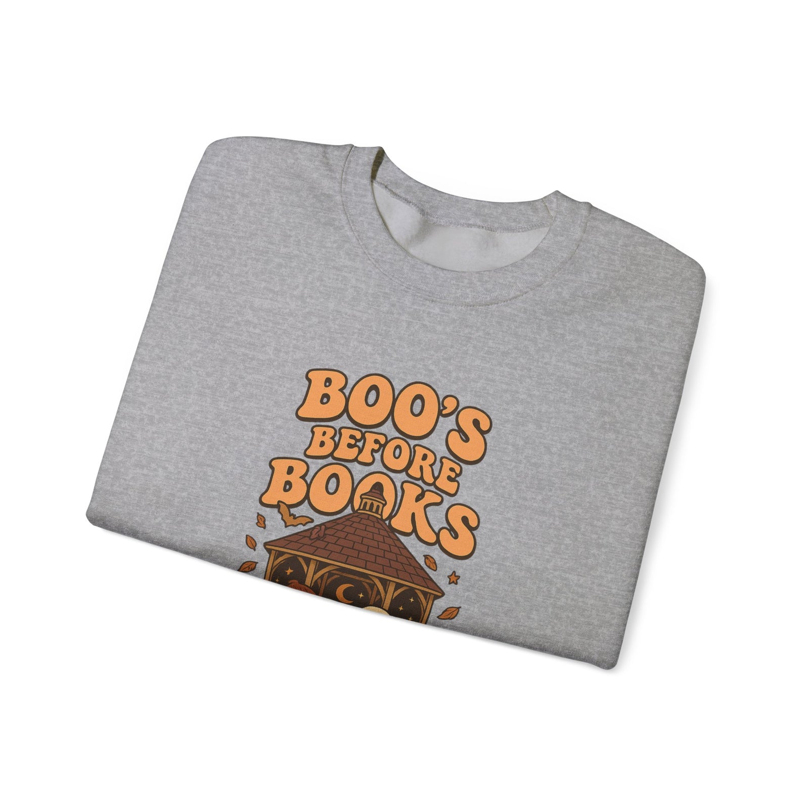 Boo's Before Books Sweatshirt | Cozy Fall Crewneck for Book Lovers, Halloween Gift, Unisex Sweatshirt, Casual Fall Style, Reading [...]