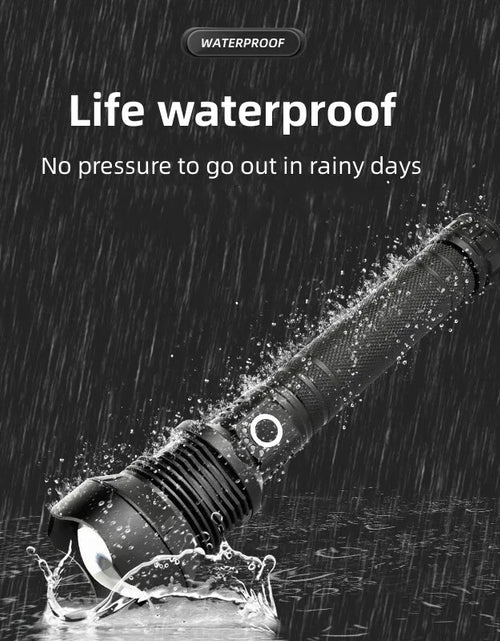 Load image into Gallery viewer, 35000000LM Super Bright Powerful LED Flashlight Torch P90 Rechargeable Zoomable
